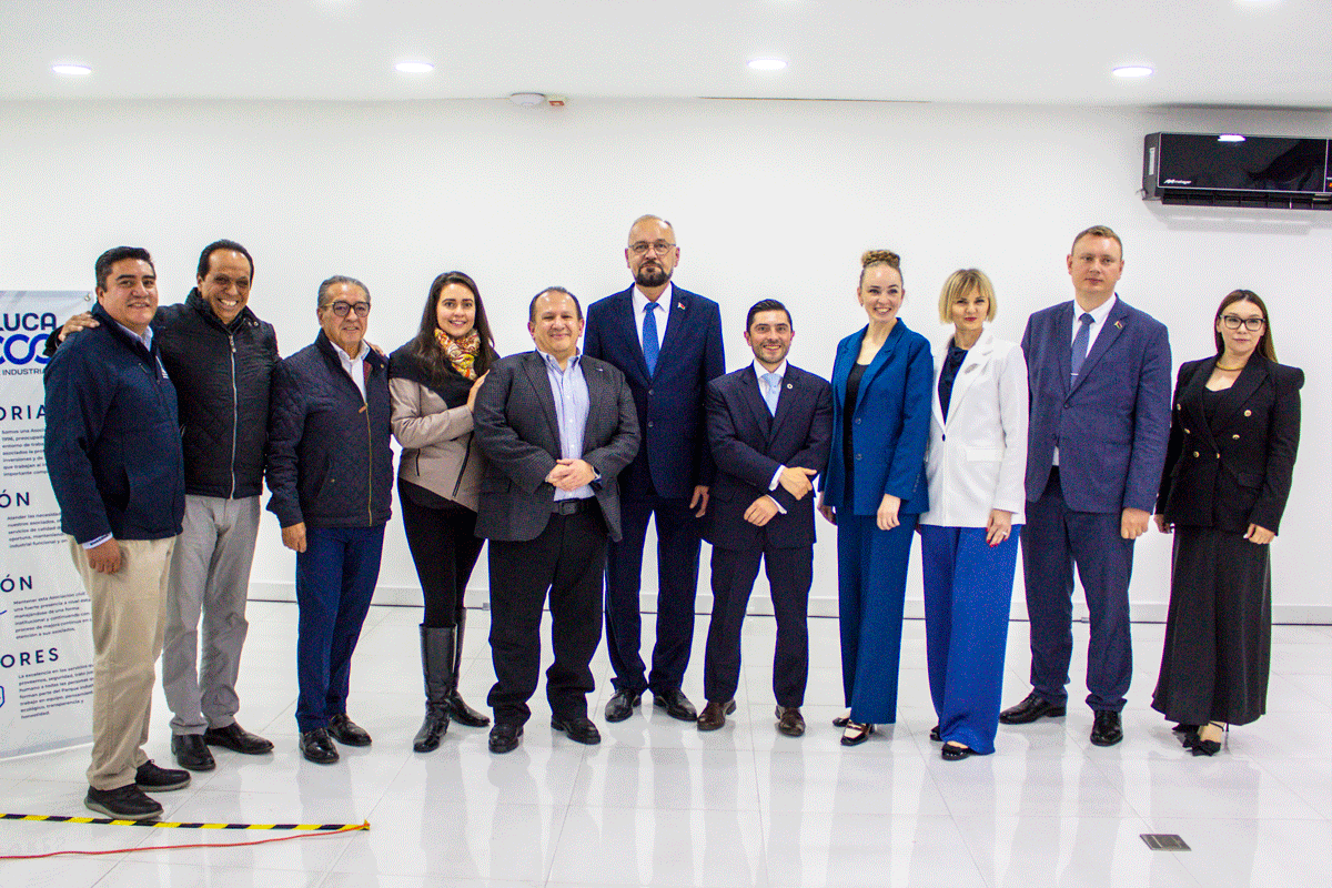 Visita de una delegación de empresas bielorrusas al Parque Industrial Toluca 2000