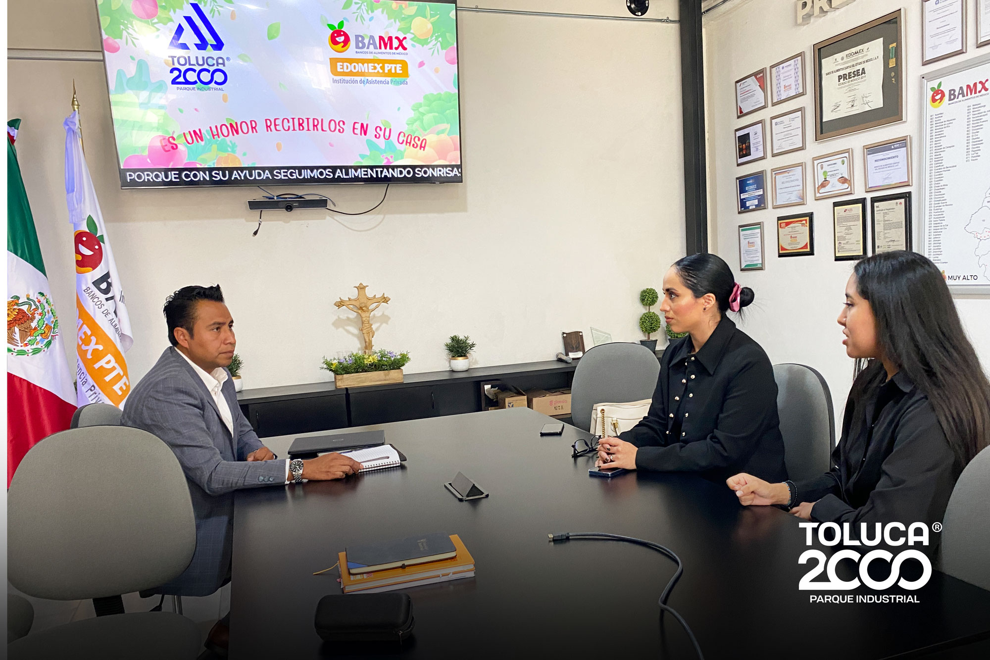 Visita al Banco de Alimentos Estado de México